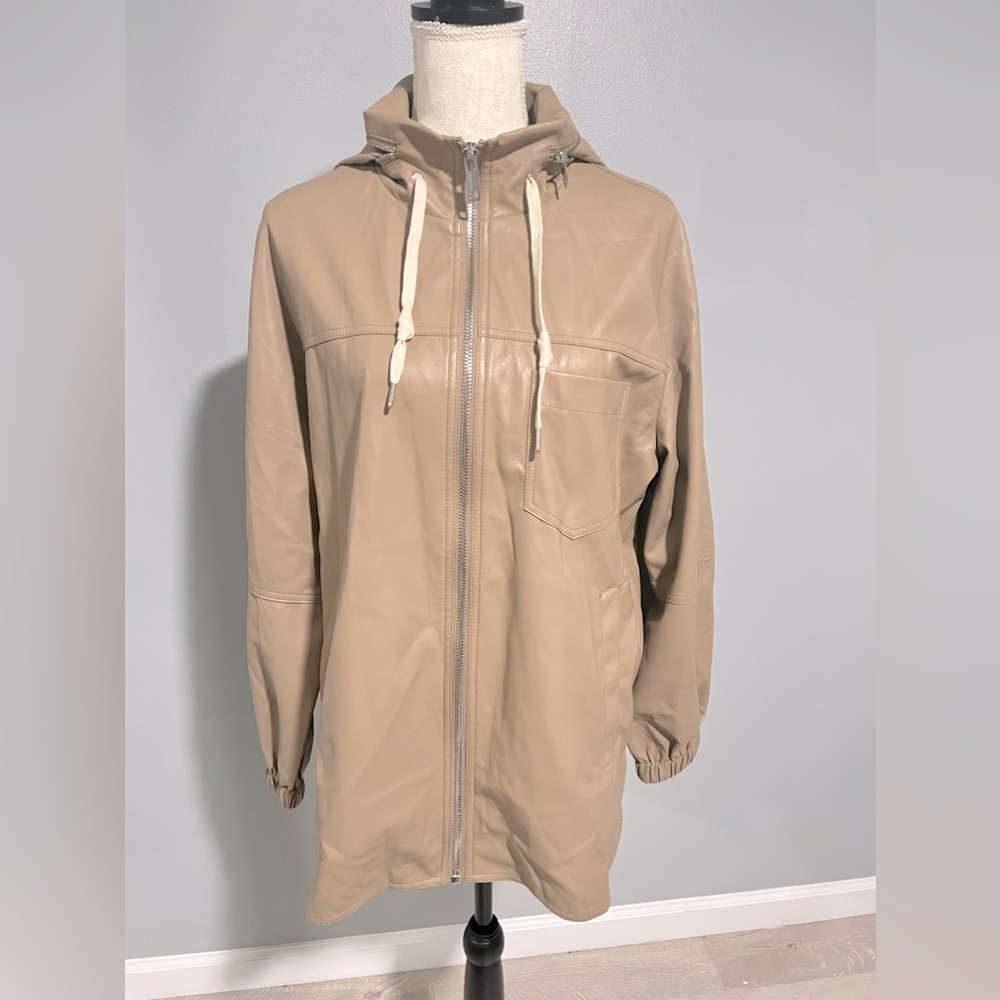 Zara leather jacket